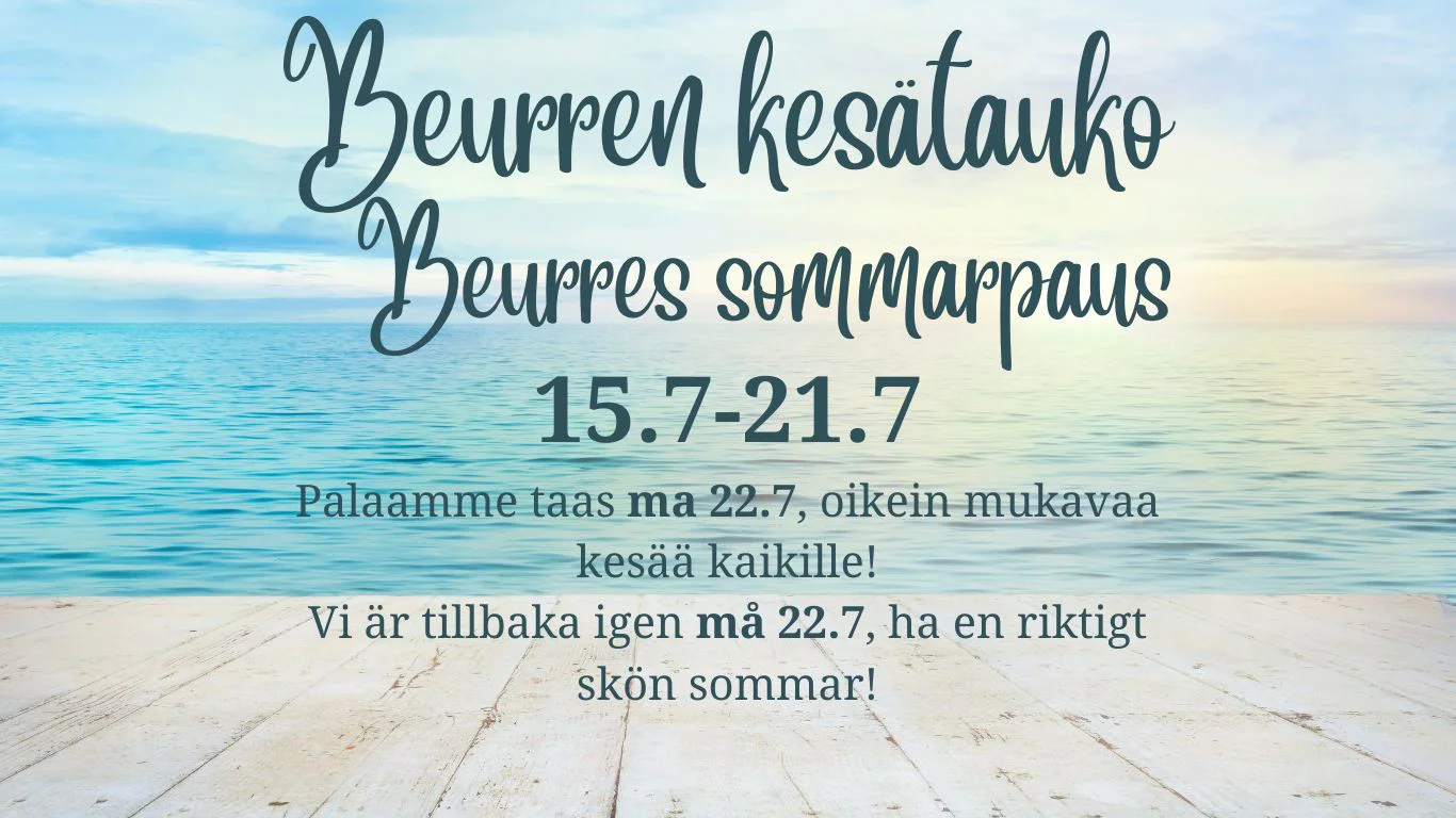 Beurres sommarpaus